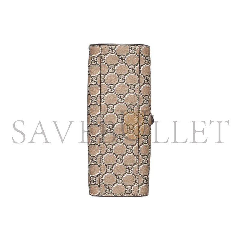 GUCCI SMALL TOTE BAG WITH HOOK CLOSURE 795349 (24*17.5*8.5cm)